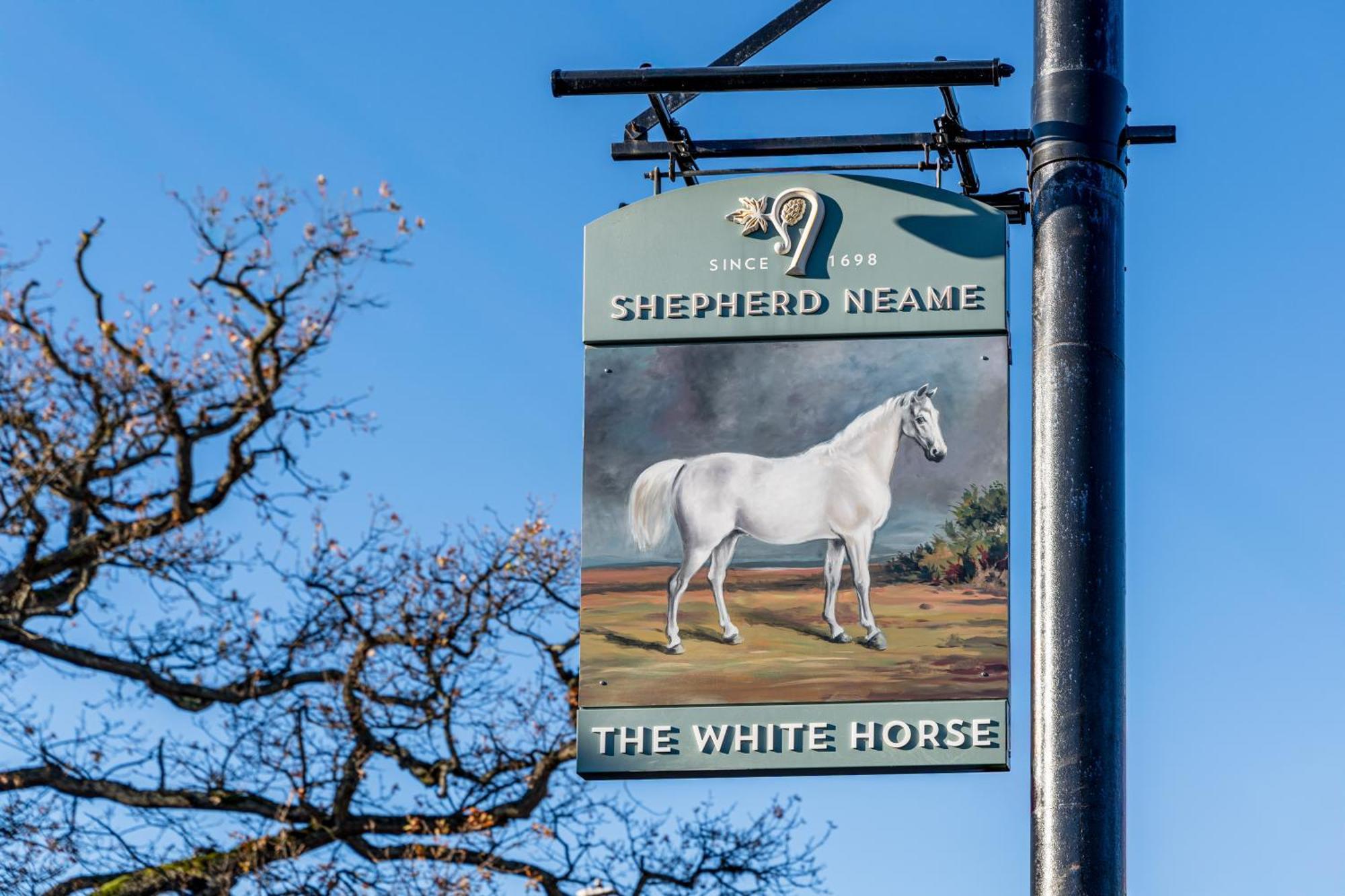 The White Horse Otel Faversham Dış mekan fotoğraf