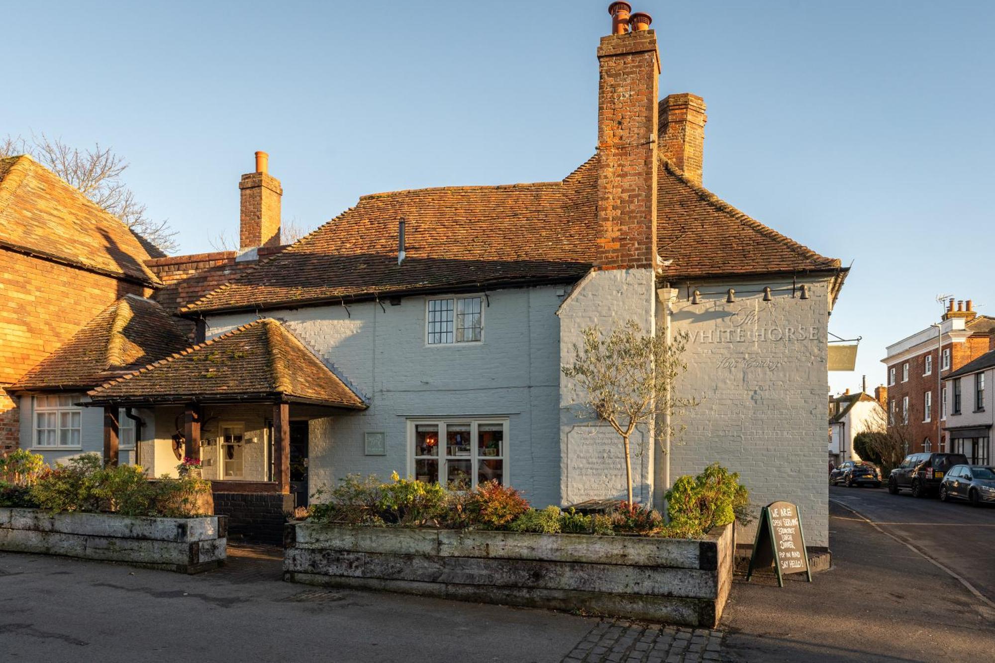 The White Horse Otel Faversham Dış mekan fotoğraf