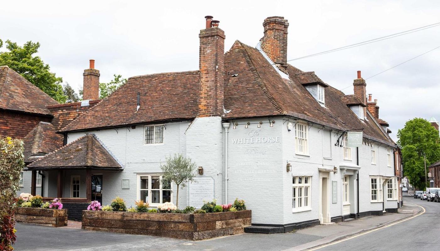 The White Horse Otel Faversham Dış mekan fotoğraf